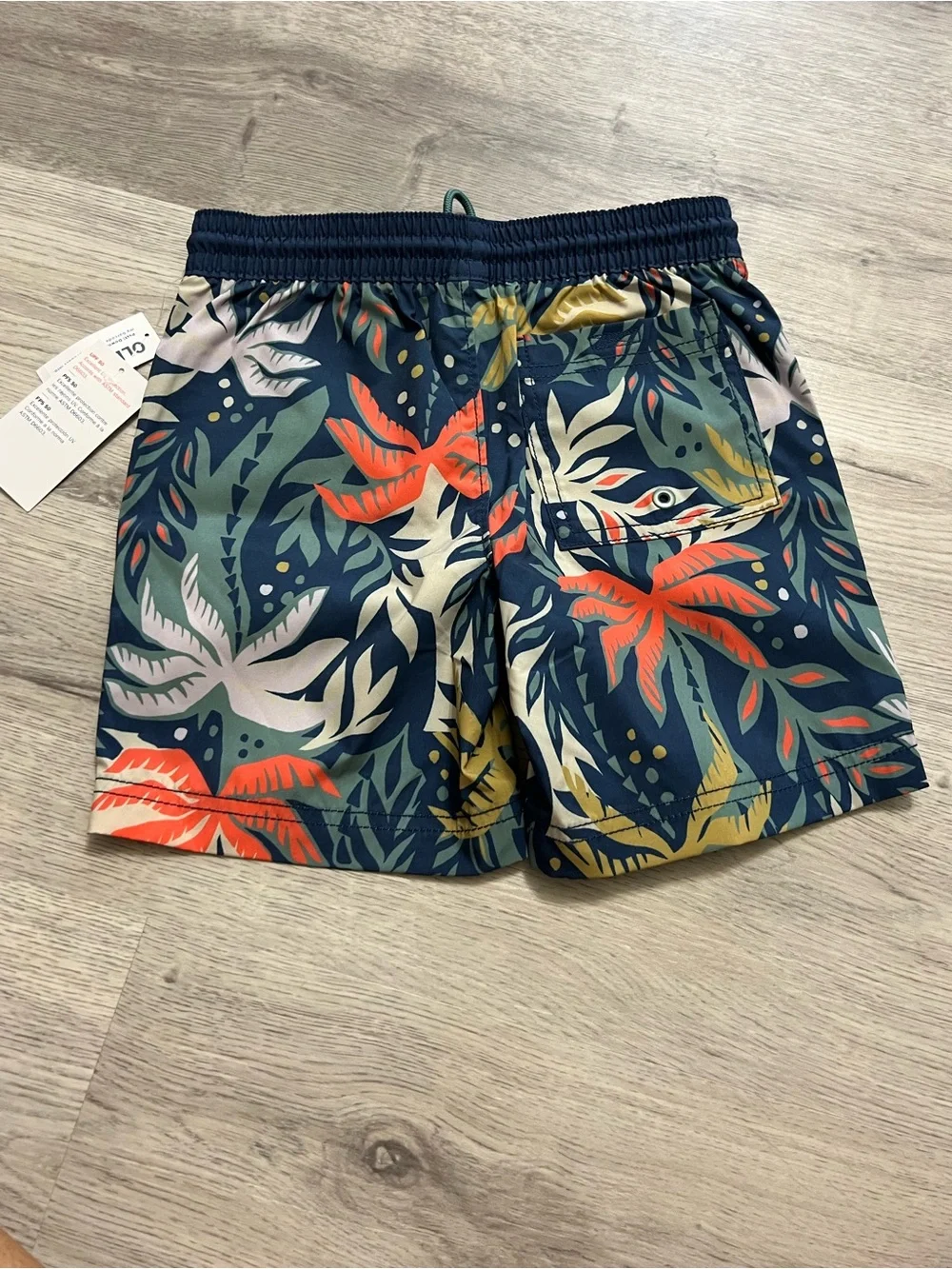 Boys Old Navy Swim Trunks 6/7 NWT